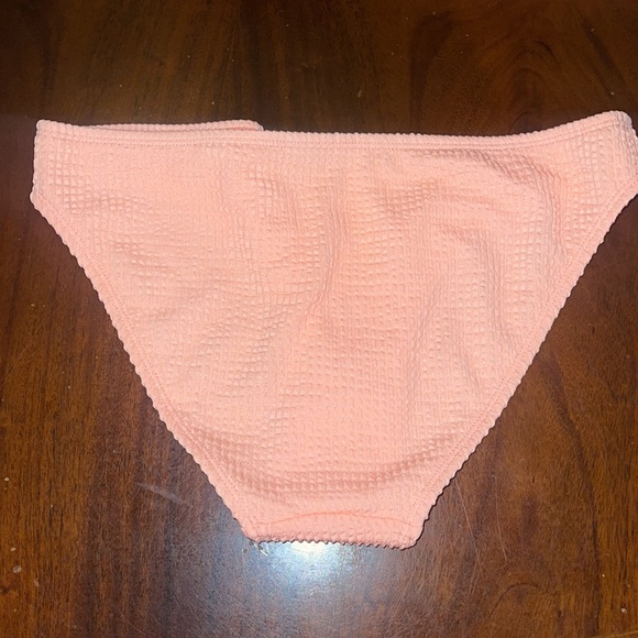 Cabana Del Sol medium coral ribbed bikini nwt - Picture 4 of 5